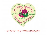 Etichette adesive per articoli da regalo e casalinghi (mm 36X34)   (cod.20L )